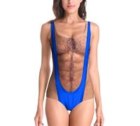 Monokini Motifs Floraux Séduisant, Maillot Une Pièce Ludique Plage, Polyester Léger Résistant Chlore pour Voyages et Printemps