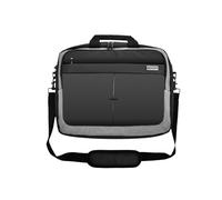 monolith 2000001501 - Sacoche pour ordinateur portable Style IT en noir, jusqu'à 17 pouces, poche zippée, sacoche business