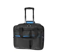 monolith 2000003317 - Valise à roulettes business blue line avec compartiment pour ordinateur portable 15,6 pouces, 33 litres, valise cabine en noir