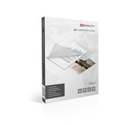 monolith - Feuilles de plastification A4 80 microns, paquet de 100 | Brillant, transparent, pour la plastification de documents et de photos