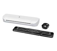 monolith - Kit de plastification 4 en 1 avec règle de découpe | Kit de plastification avec arrondisseur de coins et 20 feuilles de plastification