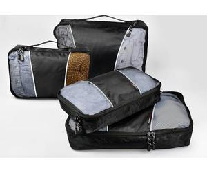 monolith - Kit d'organisation pour valise avec 4 cubes de rangement