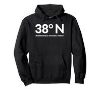 Monongahela National Forest West Virginia WVA Souvenir local Sweat à Capuche
