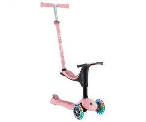 Monopattino Evolutivo Globber Go Up Sporty Lights Pastel Pink