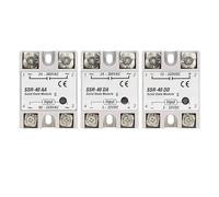 Monophasé à semi-conducteurs SSR-25DA SSR-40DA SSR-40AA SSR-40DD 10/25/40/60/80/100A DD DA AA(DD,SSR-40A)