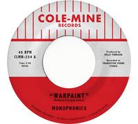Monophonics & Kelly Finnigan - Warpaint / Crash & Burn - Black Swirl [7-Inch Single] Colored Vinyl