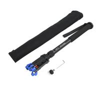 Monopode à verrouillage par rotation compatible reflex numérique avec rotule S2Video et base articulée. Base trépied détachable ultra stable en