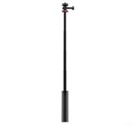Monopode d'extension portable pour Insta360 X5 X4 X3 pour caméras DJI - Poignée réglable invisible Selfie Randonnée Prise de vue de groupe Accessoire 18,5 cm (quatre étapes)