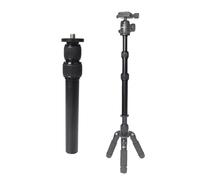 Monopode pour Appareil Photo, Perche D'extension de Trépied à 3 Sections, Tige D'extension Télescopique de Tube D'extension de Trépied en Alliage D'aluminium de 18 Pouces, avec