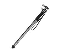 Monopode pour appareils photo reflex numériques - Portable - Avec une longueur réglable de 4 têtes - Capacité de charge de 10 kg - Bâton de randonnée multifonction