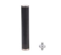 Monopode télescopique 10/15/20/30 cm, vis de verrouillage 6,35 mm, tige d'extension réglable pour caméscope reflex numérique, trépied, accessoires de trépied, tige en métal