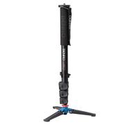 Benro Monopode vidéo A38FD Aluminium 4 sections Charge max 18 kg Noir/Bleu/Orange