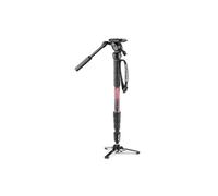 Manfrotto - Kit Monopode Vidéo en Alu. avec Rotule Fluide