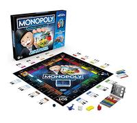 Monopoly Banking Cash-Back Brettspiel; elektronischer Kartenleser; Cash-Back Bonus; bargeldloses Zahlen; Scan-Technologie; ab 8 Jahren