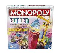 Monopoly Builder, Jeu de stratégie pour la Famille, Jeux pour Enfants, Amusant à Jouer, Jeu de Plateau Familial. 2 4 joueurs