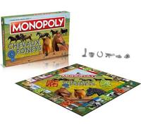 Monopoly Chevaux et Poneys - Winning Moves - Jeu de plateau - Enfant - Jeu d'ambiance - Vert