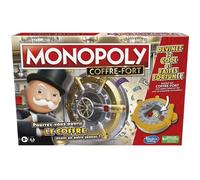 Monopoly Coffre-fort, jeu de plateau pour la famille et les enfants, 2 à 6 joueurs, dès 8 ans, inclut un coffre-fort