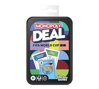 Monopoly Deal FIFA World Cup édition 2026, Jeu de Cartes sous Licence Officielle pour Enfants, 2 à 5 Joueurs, 15 Min., dès 8 Ans - Version Franco-néerlandaise