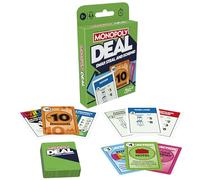 Monopoly Deal Jeu de cartes familial à jeu rapide pour 2 à 5 joueurs, à partir de 8 ans