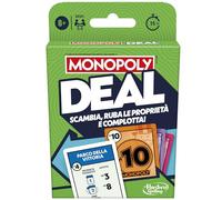 Hasbro Jeu de cartes Monopoly Deal - Version italienne