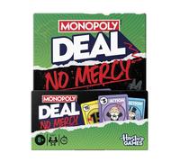 Monopoly Deal No Mercy, Pas de quartier, Jeu de cartes rapide 15 min, Hasbro Games, Dès 8 ans
