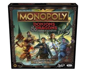 Monopoly Dungeons & Dragons: Honour Among Thieves Game, Inspired by The Film, D&D Board Game for 2-5 Players