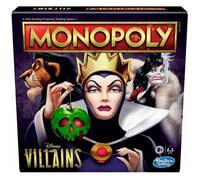 Hasbro France Monopoly : Édition Disney Vilains F0091101 Noir