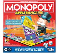 Monopoly Électronique Appli Bancaire - Jeu de Société Familial avec Carte Interactive et Mini-Jeux Gratuits, Dès 8 Ans