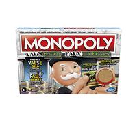 Monopoly False Money - Jeu de Société Belgique pour Familles et Enfants à partir de 8 Ans - Détecteur Monsieur Monopolys pour enregistrer de la contrefaçon et des Fausses Cartes pour 2 à 6 Joueurs