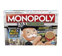 MONOPOLY Faux billets - Jeu de plateau pour la famille et les enfants - à partir de 8 ans - inclut décodeur de M. MONOPOLY -