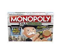 Monopoly Faux Billets, Jeu de Plateau pour la Famille et Les Enfants, à partir de 8 Ans, inclut décodeur de M. Monopoly Multicolore