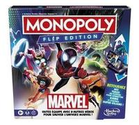 Monopoly Flip Edition : Marvel, Jeux de Société, Des 8 ans G
