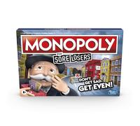 Monopoly for Sore Losers Board Game for Ages 8 and Up, the Game Where it Pays to