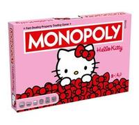 Winning-Moves - Jeu de société Monopoly Hello Kitty - 2 à 6 joueurs - Dès 8 ans