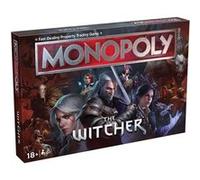 Winning Moves Le jeu de société Witcher Monopoly est optimal pour 2 à 6 joueurs et constitue un cadeau pour les fans âgés de 18 ans et plus