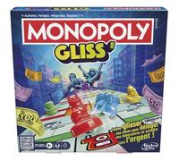 Monopoly Gliss', Jeu de Plateau Familial, Jeu de Société Rapide pour Enfants, Adolescents et Adultes, 2 à 8 Joueurs, Dès 8 Ans