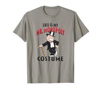 Monopoly Halloween This Is My Mr. Monopoly Costume T-Shirt