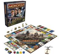 Monopoly Harry Potter édition, Jeu de société de plateau, Aventures magiques à Poudlard, dès 8 ans, 2 à 6 joueurs