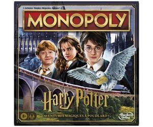 Monopoly Harry Potter édition Jeu de société de plateau Aventures magiques à Poudlard dès 8 ans 2 à 6 joueurs