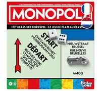 Hasbro Jeu de société Monopoly – boîte de rangement et pions grand format – version ES/NL