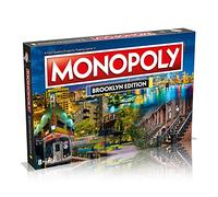 Monopoly Jeu de société Brooklyn Edition : 2 à 6 joueurs Jeu familial pour enfants et adultes, à partir de 8 ans, idéal pour les soirées de jeux