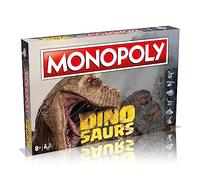 Monopoly Jeu de société Dinosaurs: Avancez vers T-Rex, Velociraptor ou Triceratops et échangez pour le succès Un excellent cadeau pour les joueurs à partir de 8 ans