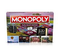 Monopoly Jeu de société Napa Valley Edition : 2 à 6 joueurs Jeux de société familiaux pour enfants et adultes, jeux de société pour enfants à partir de 8 ans, pour enfants et adultes, idéal pour les
