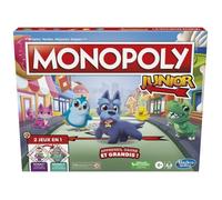 Monopoly Junior 2 en 1 - Jeu de société enfant