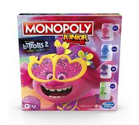 Parker Jeux – Jeu de société – Monopoly Junior Trolls – Jeu de plateau – Version française