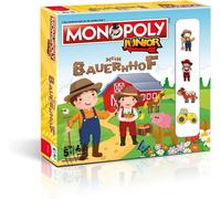 Monopoly Junior - Ma Ferme - Jeu De La Ferme - Âge 5+ - Allemand[Z854]