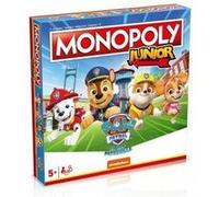 Monopoly junior pat patrouille - plateau mission grande vallee pions exclusifs heros - edition fr des 5 ans - set jeu societe enfant + carte
