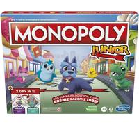Monopoly Junior Set - Un jeu génial pour les enfants ! Découvrez le monde du Monopoly et construisez votre empire en jouant avec votre famille et vos amis !
