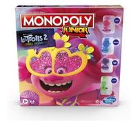 Parker Jeux – Jeu de société – Monopoly Junior Trolls – Jeu de plateau – Version française
