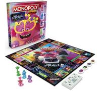 Parker Jeux – Jeu de société – Monopoly Junior Trolls – Jeu de plateau – Version française